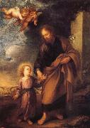 Bartolome Esteban Murillo St. John's and the child Jesus oil